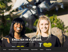 Tablet Screenshot of englishinflorida.org